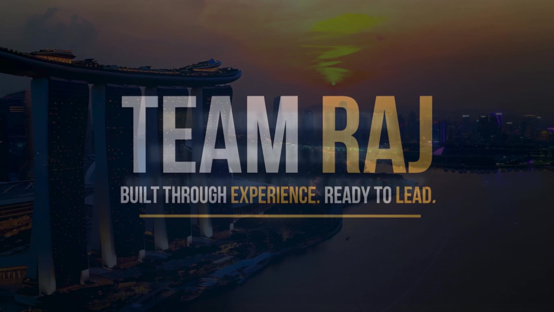 Team Raj manifesto film cover